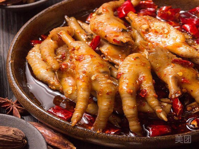 香辣鸡脚图片