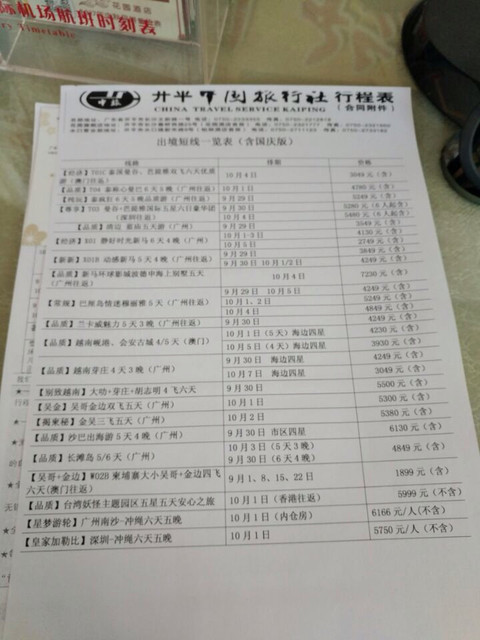 中国旅行社图片