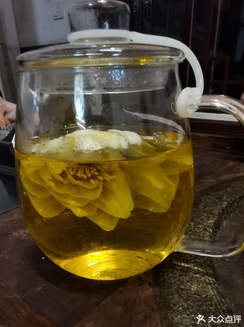 白莲花茶图片