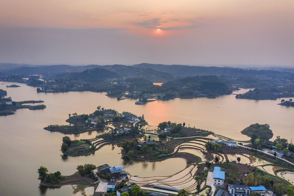 泸州玉龙湖风景区图片