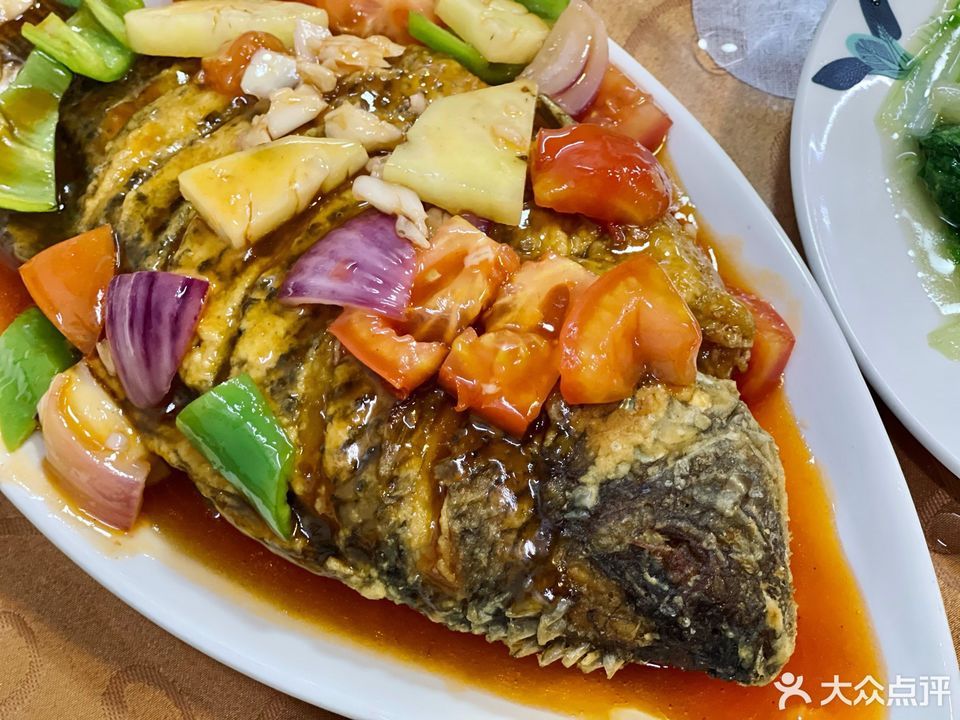 甜酸福寿鱼图片