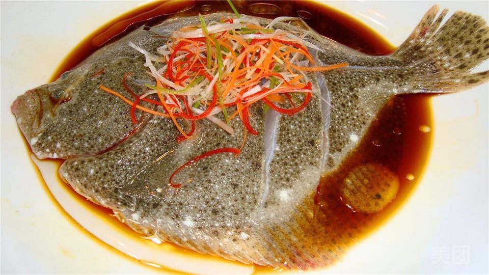 清蒸多宝鱼图片