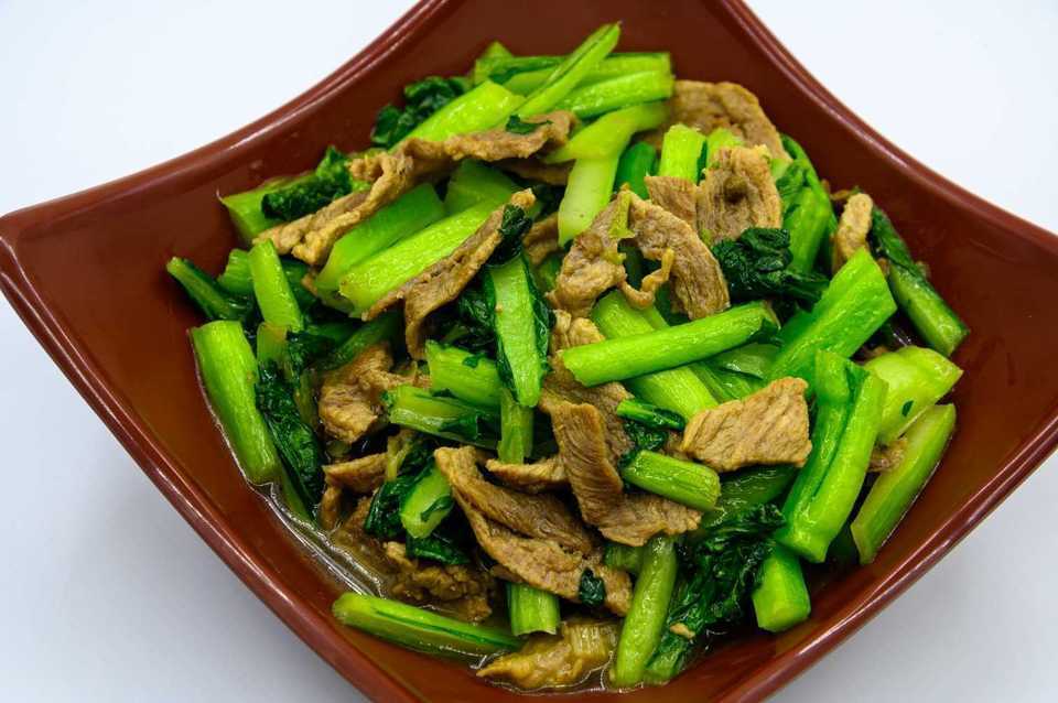 青菜肉图片
