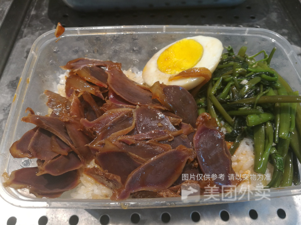 鸭胗饭图片
