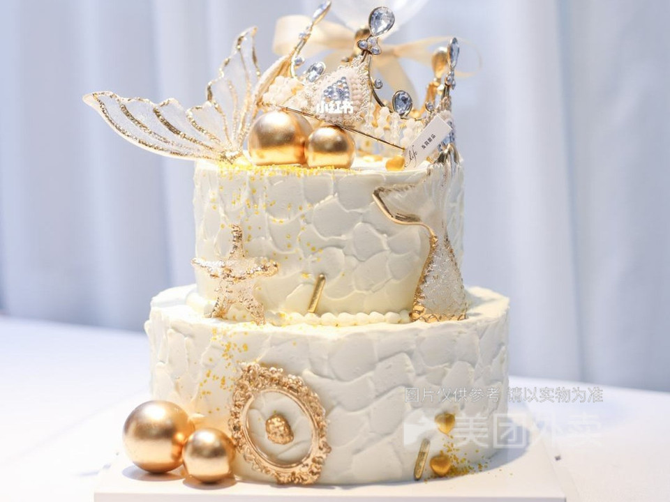 女神双层皇冠蛋糕图片