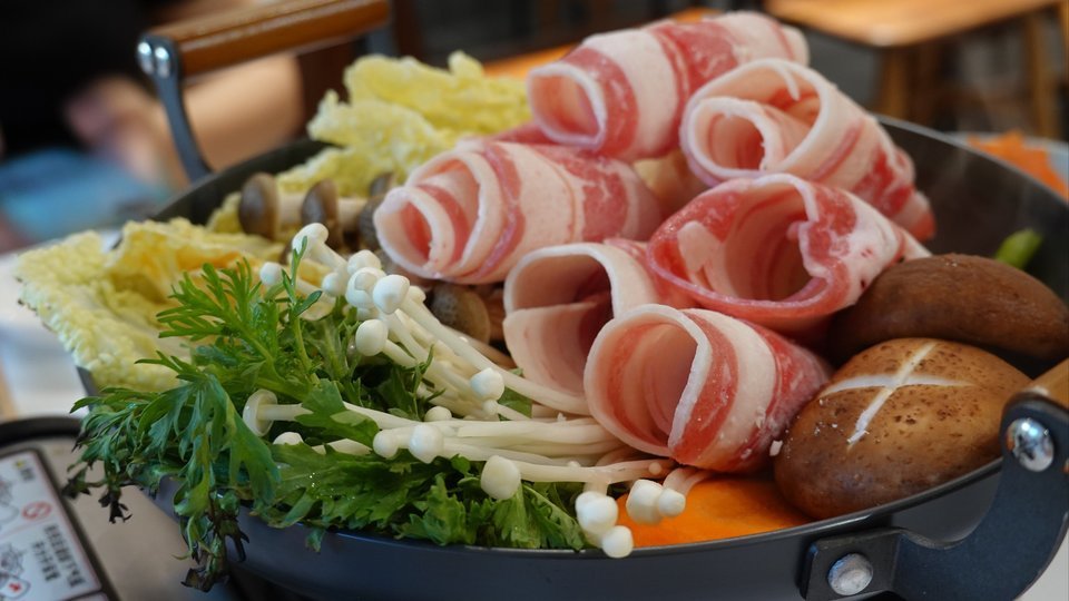 安格斯肥牛寿喜锅图片