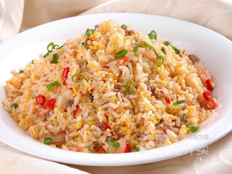 野山椒牛肉炒饭图片