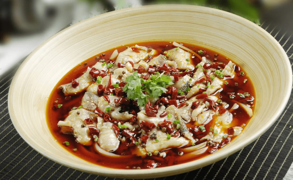 水煮麻辣鱼片图片