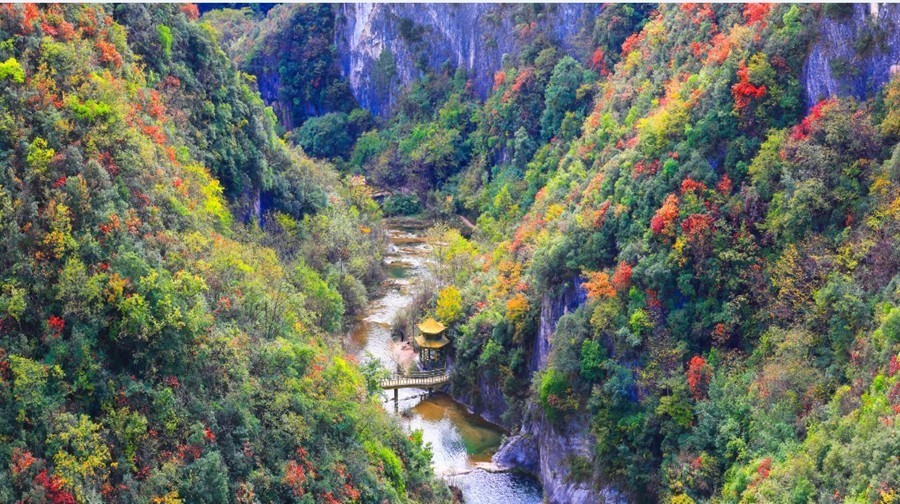 虎啸滩风景区图片