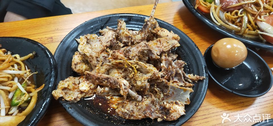 孜然鸡架图片