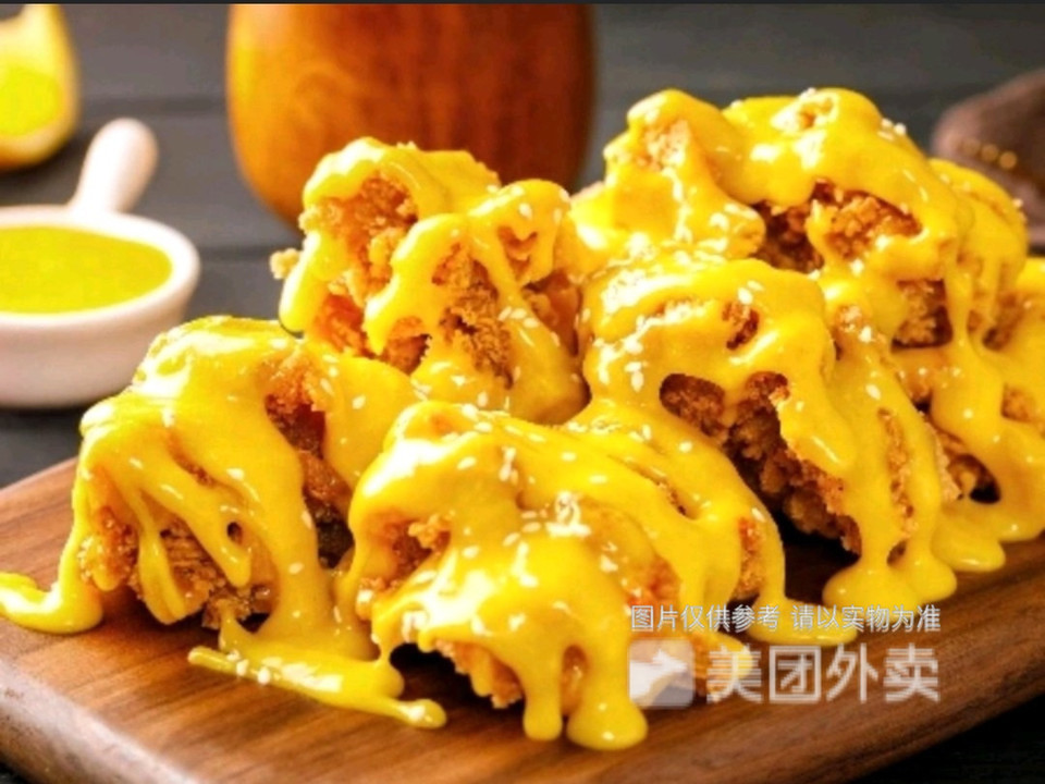 蜂蜜芥末酱炸鸡图片