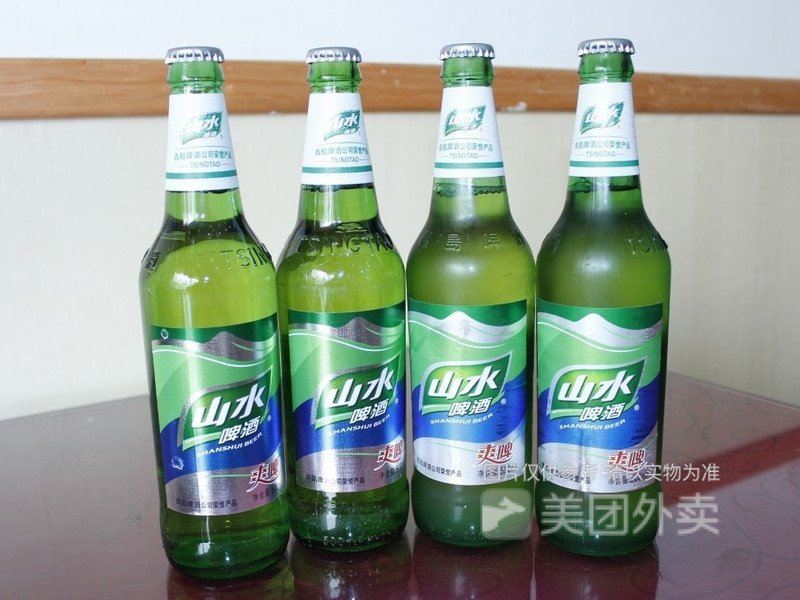 山水啤酒图片