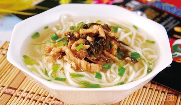 肉丝面图片