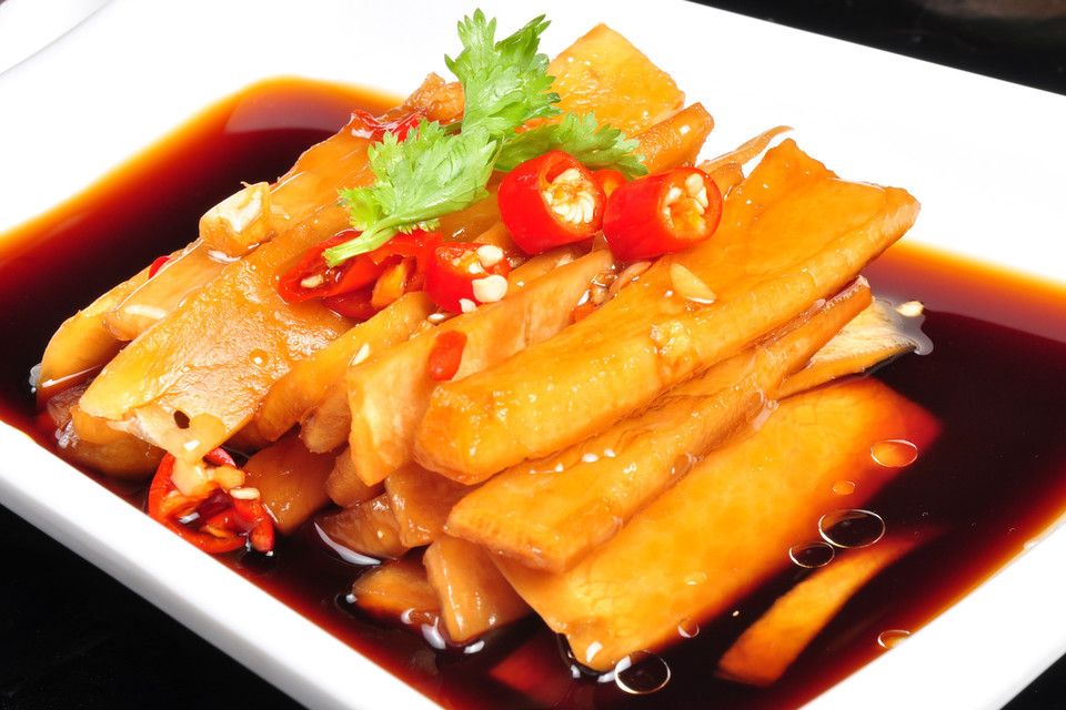 美味萝卜皮图片