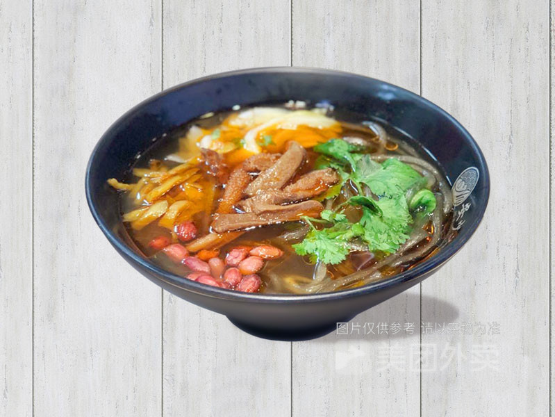 风味牛肚米线图片