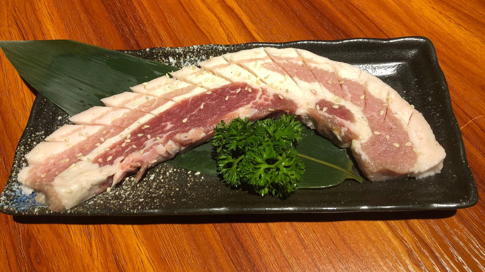 厚切猪五花图片