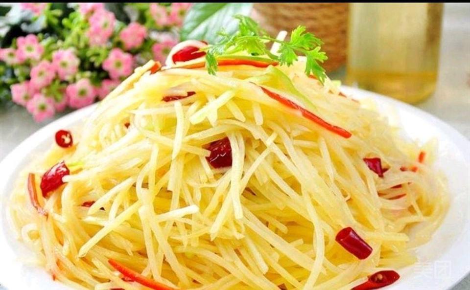 酸辣土豆丝图片