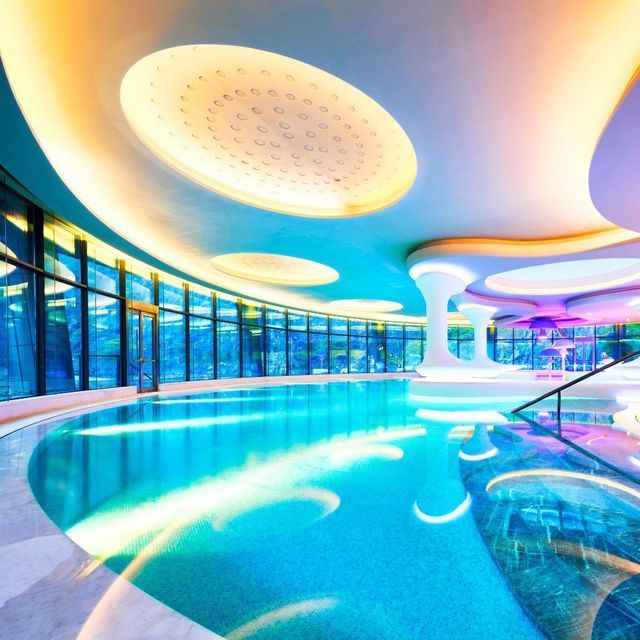 深坑酒店游泳池图片