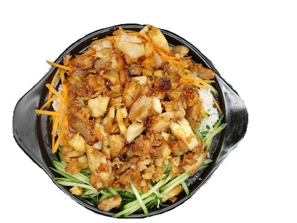 馋猫烤肉拌饭脆皮鸡饭