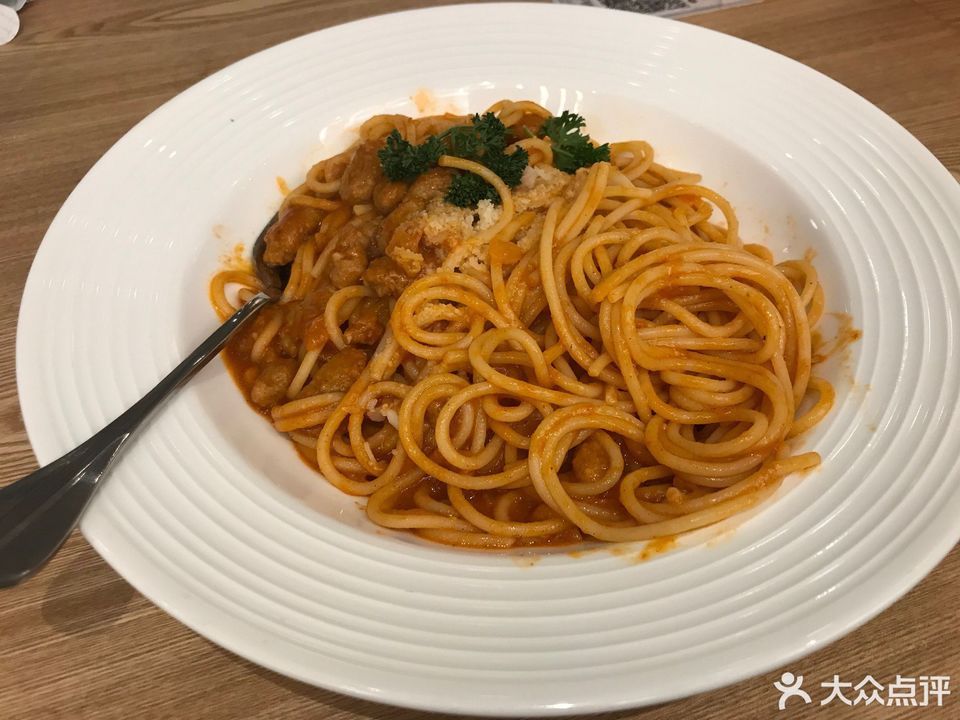 经典意式肉酱面图片