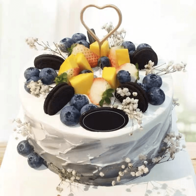 欧式水果蛋糕图片