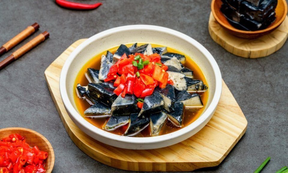 剁椒徽州臭豆腐图片
