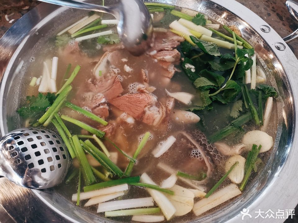 清汤羊肉火锅图片
