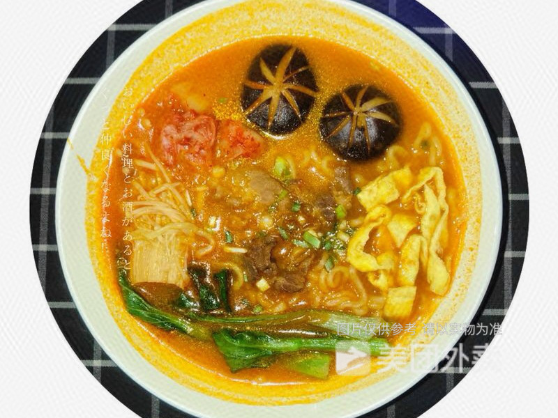 肥牛泡菜辛拉面图片