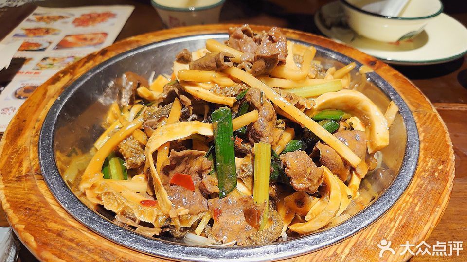 风味炒牛杂图片