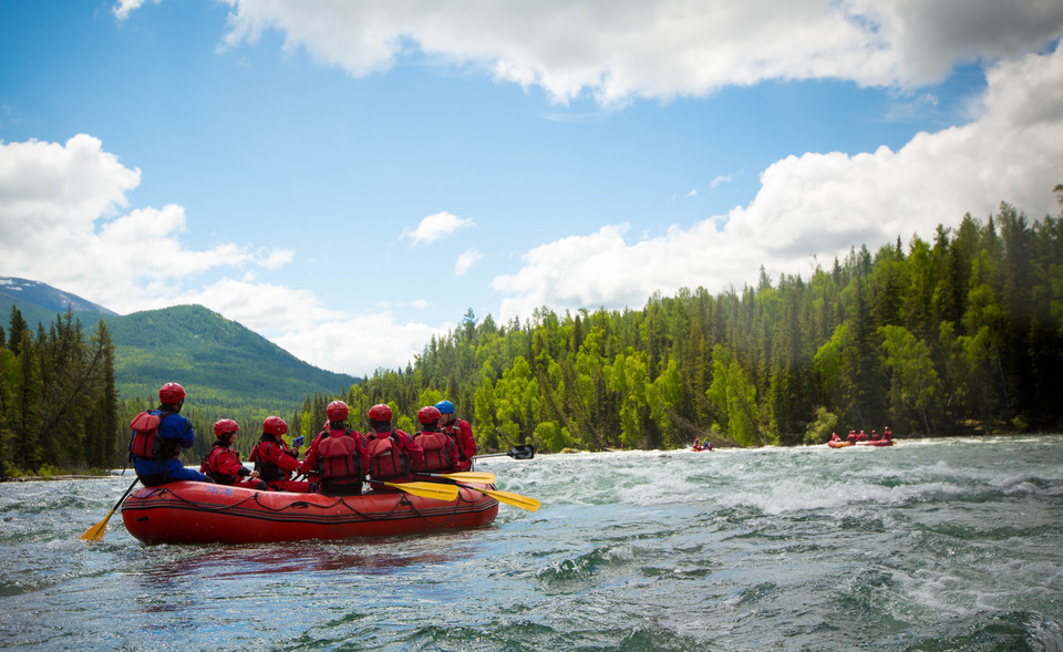 喀纳斯漂流图片