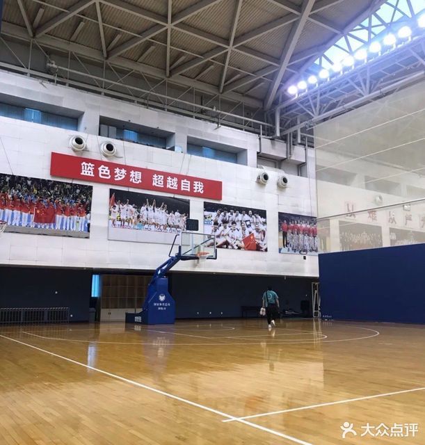 我的乐园学校的篮球场