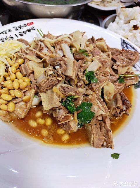 白切凉拌鸭杂图片