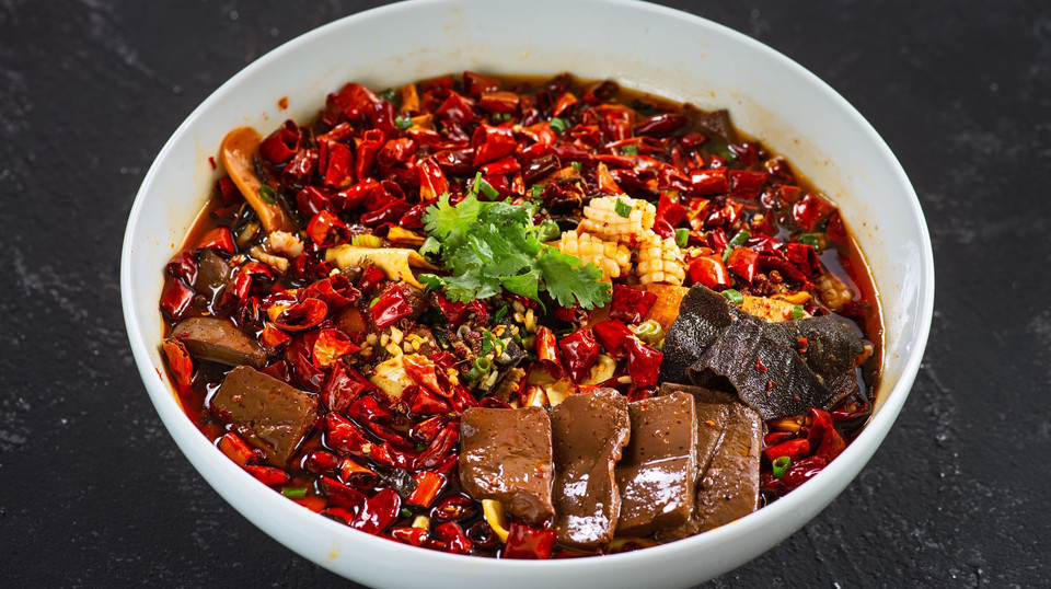 极品毛血旺图片