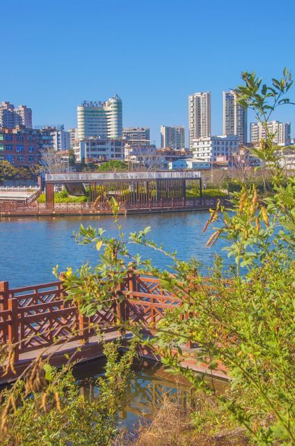 南安市柳湖公园图片