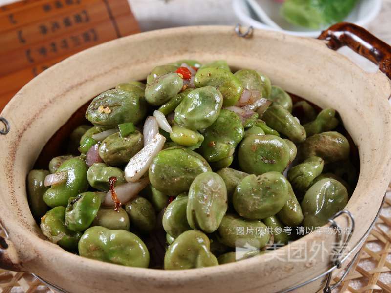 椒盐蚕豆图片