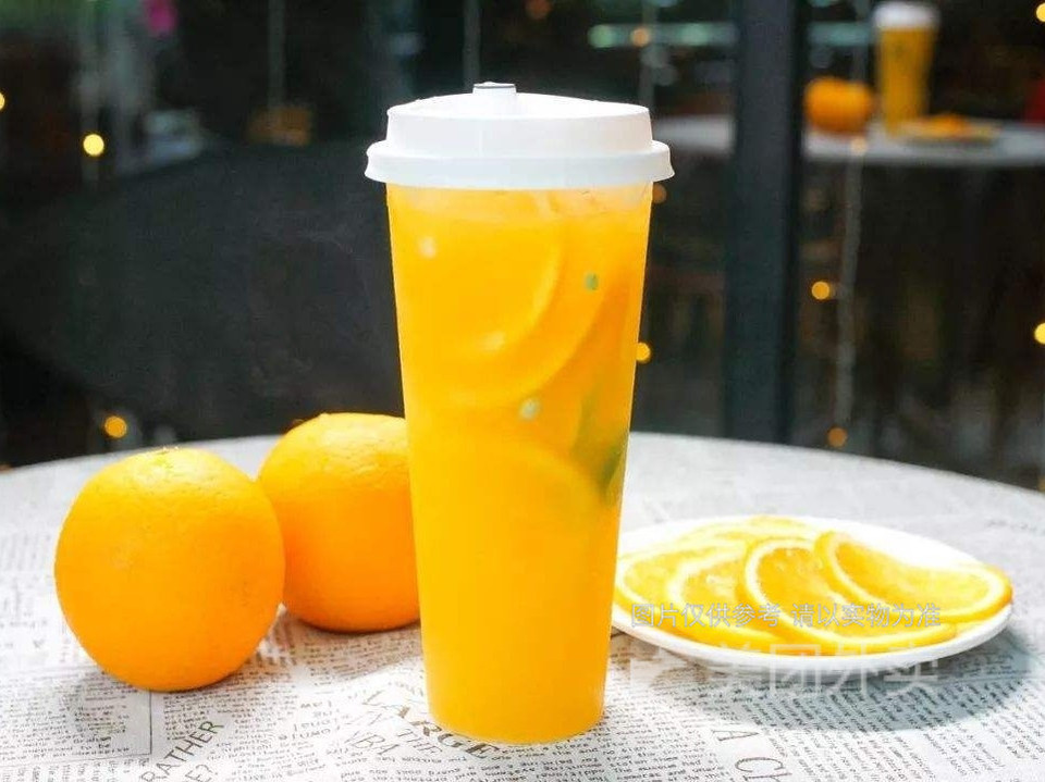 满杯海粒橙图片