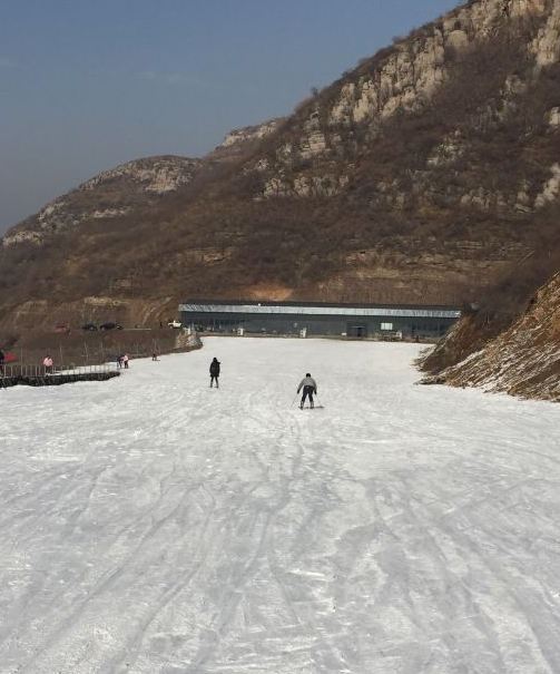 青龙峪高山滑雪场图片