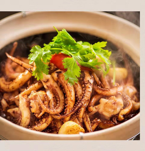 啫啫鱿鱼须图片