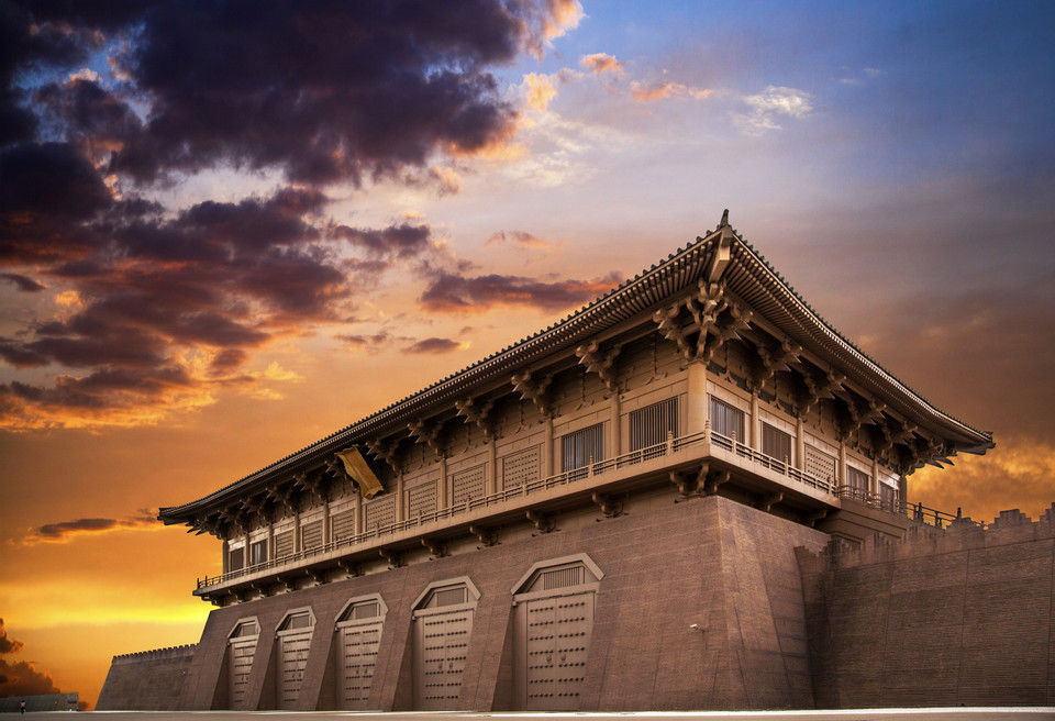 丹凤门遗址博物馆图片