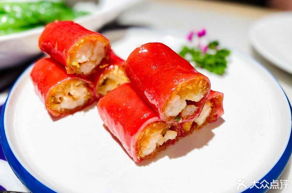 金莎鲜虾红米肠图片