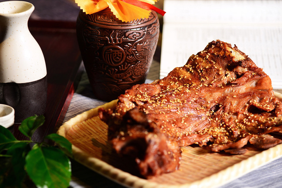霸王烤龙骨图片