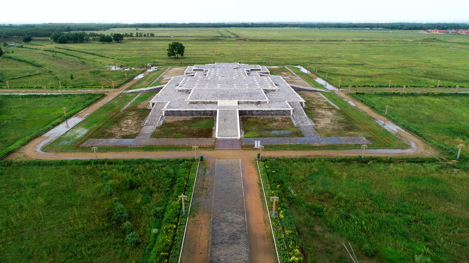 元中都遗址图片