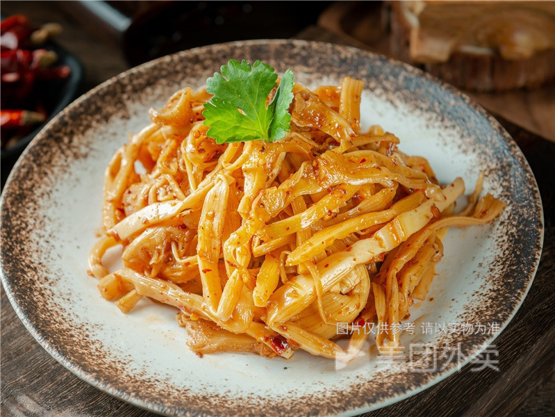 卤竹笋丝图片