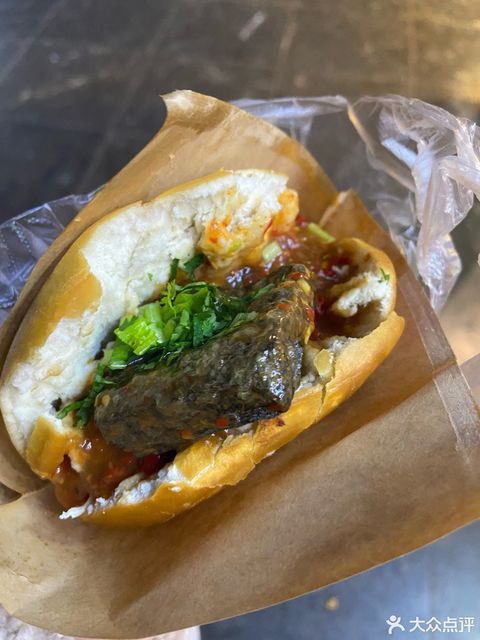 臭豆腐夹馍图片