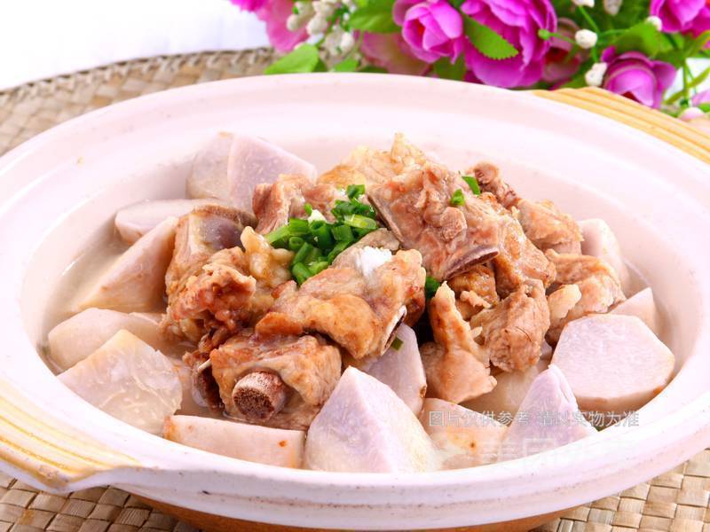 芋艿炖排骨图片