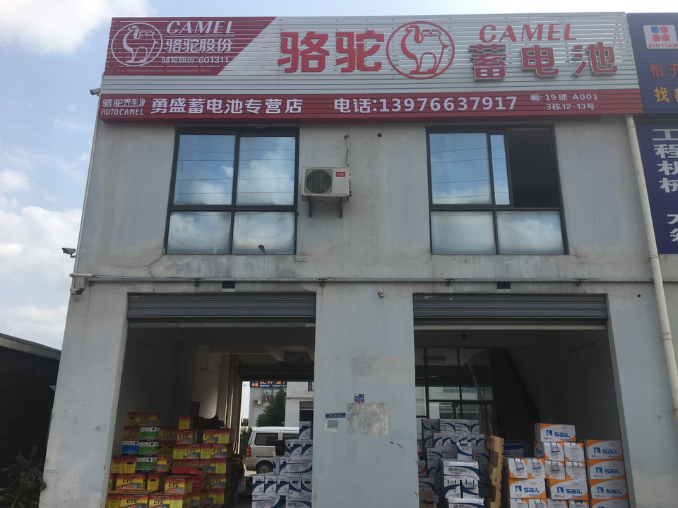 骆驼风帆蓄电池图片