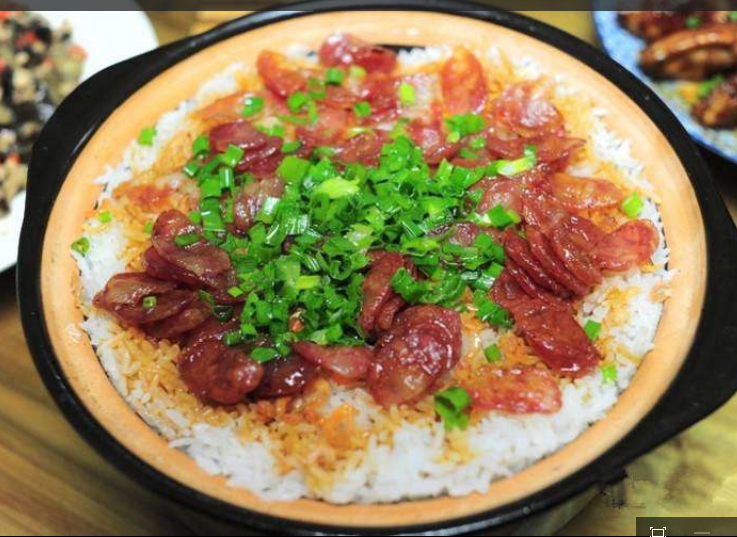 腊味饭图片