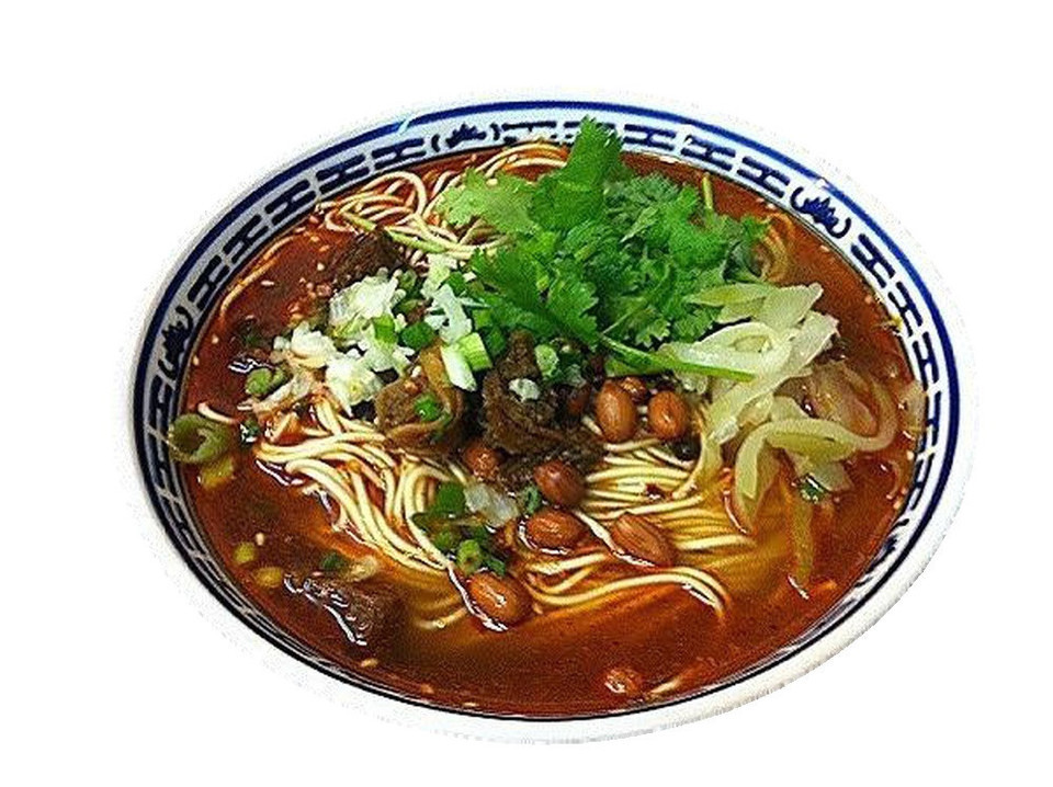 香菇肉丝面图片