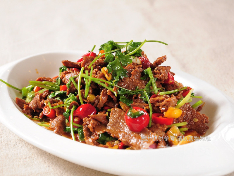 野山椒牛肉图片