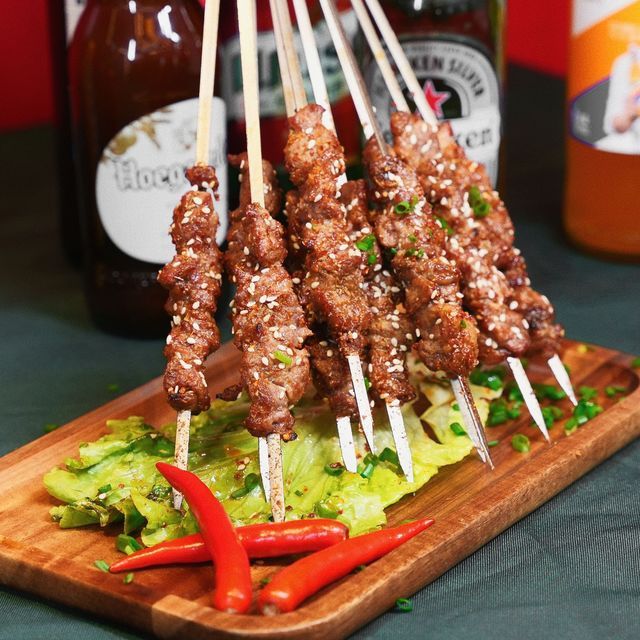 顽啤烤匠·海鲜烤串精酿啤酒图片